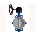 Economical double flanged double eccentric butterfly valve